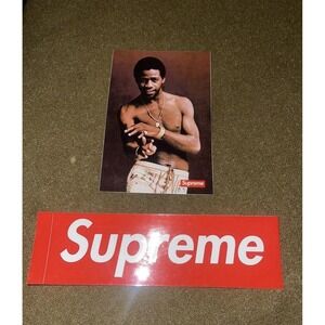Supreme Al Green Sticker SS22 Authentic Brand New & Free Box Logo Sticker Red